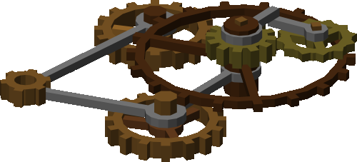 Decorative Five Gears