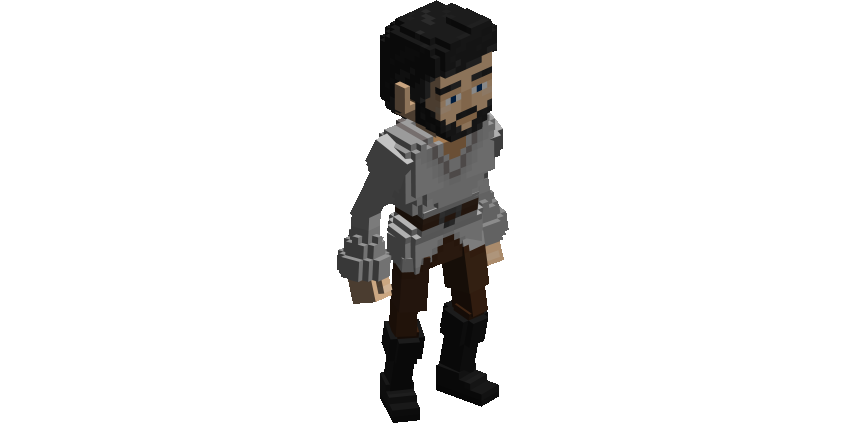 The Sandbox - Medieval Villager - Human Male NPC