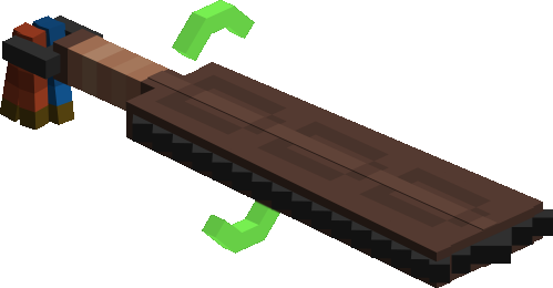 Mayan Obsidian weapon