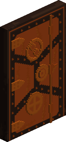 Steampunk Single Door