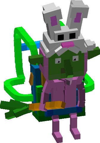 Backpack of the Egg Hunter - Easter Mini Goblin