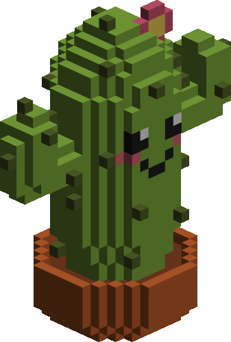 Happy little cactus
