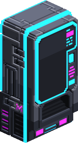 Cyberpunk Vending Machine