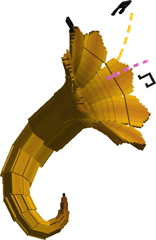 Floral Horn Trumpet, Venus