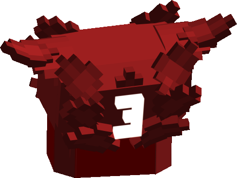 Red Chestplate "3 Wins" - FLOOR DROPPERS prize