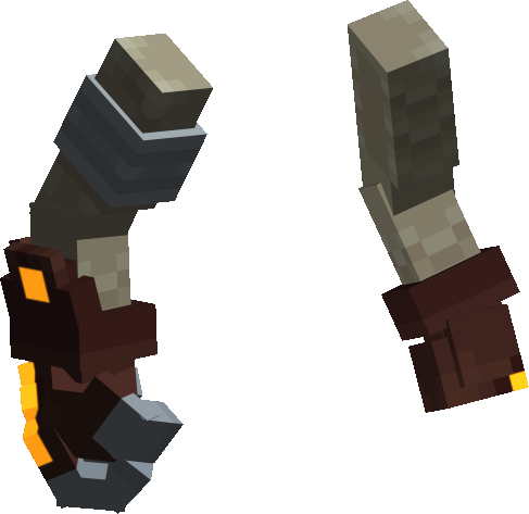 Common iron gauntlets