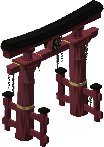 Japanese Arch Gate - Torii 鳥居