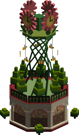 Flower Clock Tower