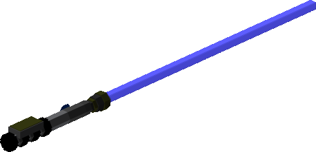 Deluxe Hardlight Blade - Blue 01