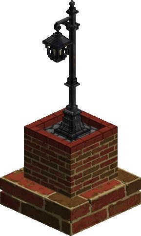 Old City Street Lamp