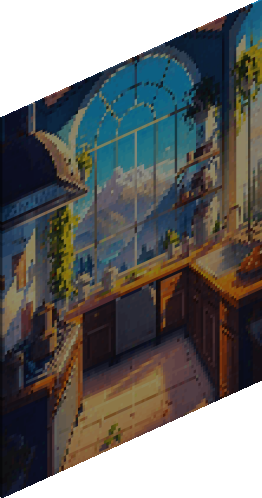 Mountain View Painting