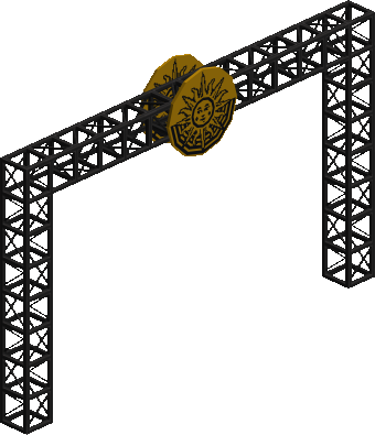 Premium LAND exclusive archway - CIRQUE DU SOLEIL