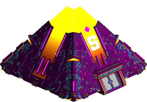 Monumental Cyber Pyramid