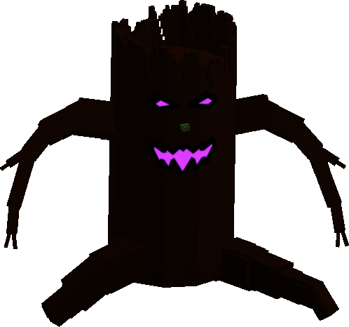 Scary Tree Chest piece - Glow of Purple