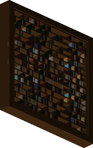 Big Library with Secret Door
