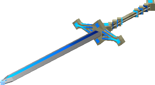 Blue Diamond Gold Sword - HODL Arcade 001