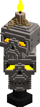ROBO SKULL CANDLE 