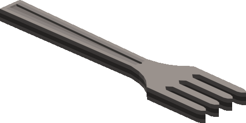 Pet's Kitchen Fork