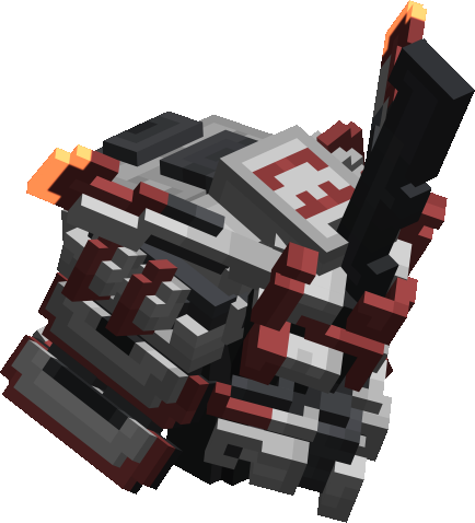 Mecha Gauntlet Ronin Helmet