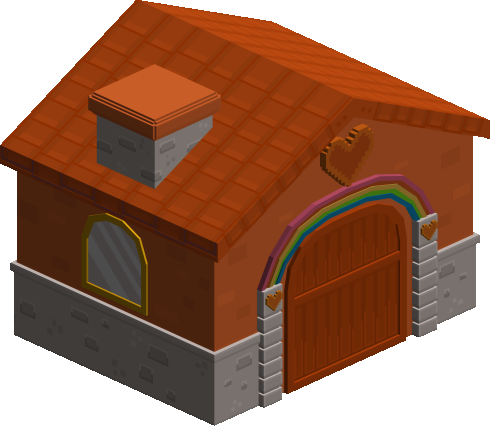 Orange House - Care Bears