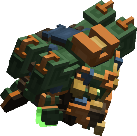 Mecha Gauntlet Aztec Helmet