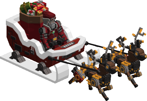 Mecha Santa's Turbo Sleigh