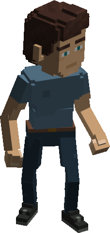 Flat Avatar Man