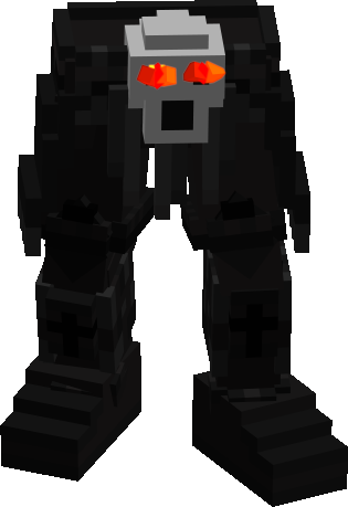 Doomfire Greaves : Dark Knight Legs - Halloween