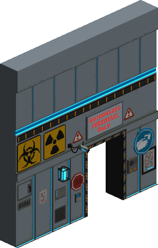 Genetics Lab Short Facade - Sci-Fi Kit
