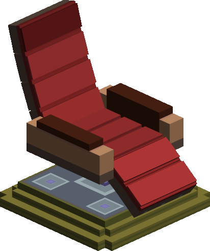 Floating rocking chair