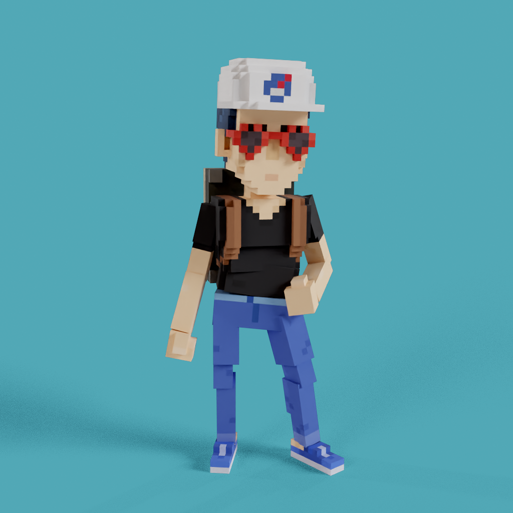 Trainer Red [Pokémon: Let's Go] Minecraft Skin