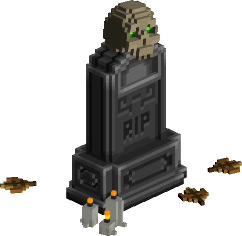 Graveyard Scene, RIP Tombstone preview
